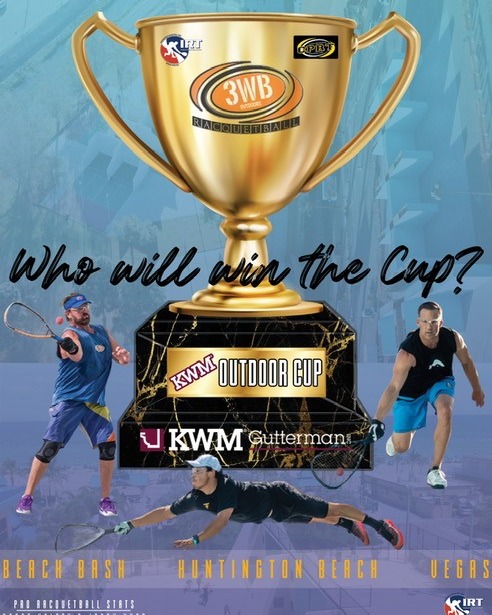 KWM Gutterman 3WallBall Men's Outdoor Racquetball Cup